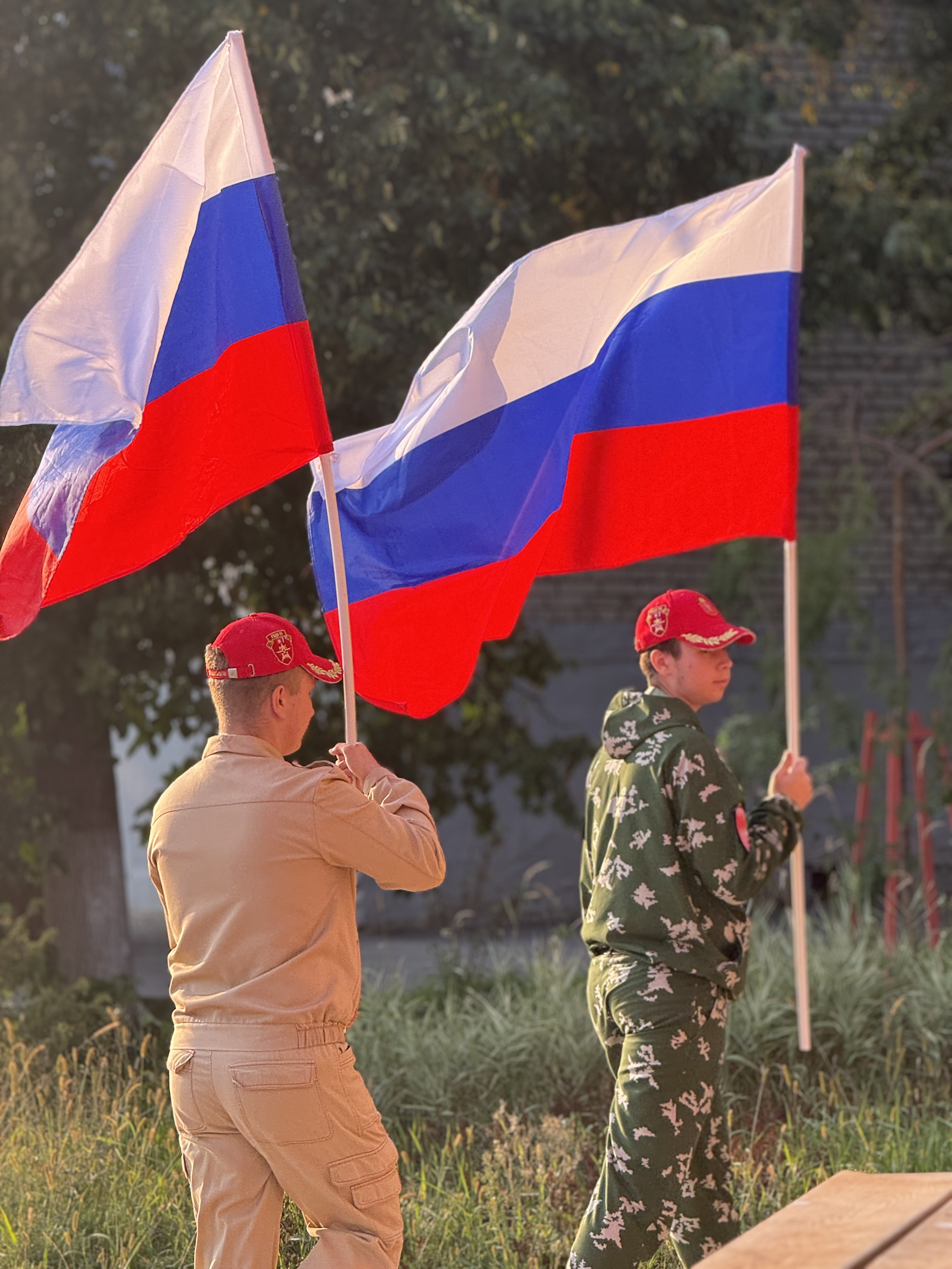 День флага в Ясногорске..