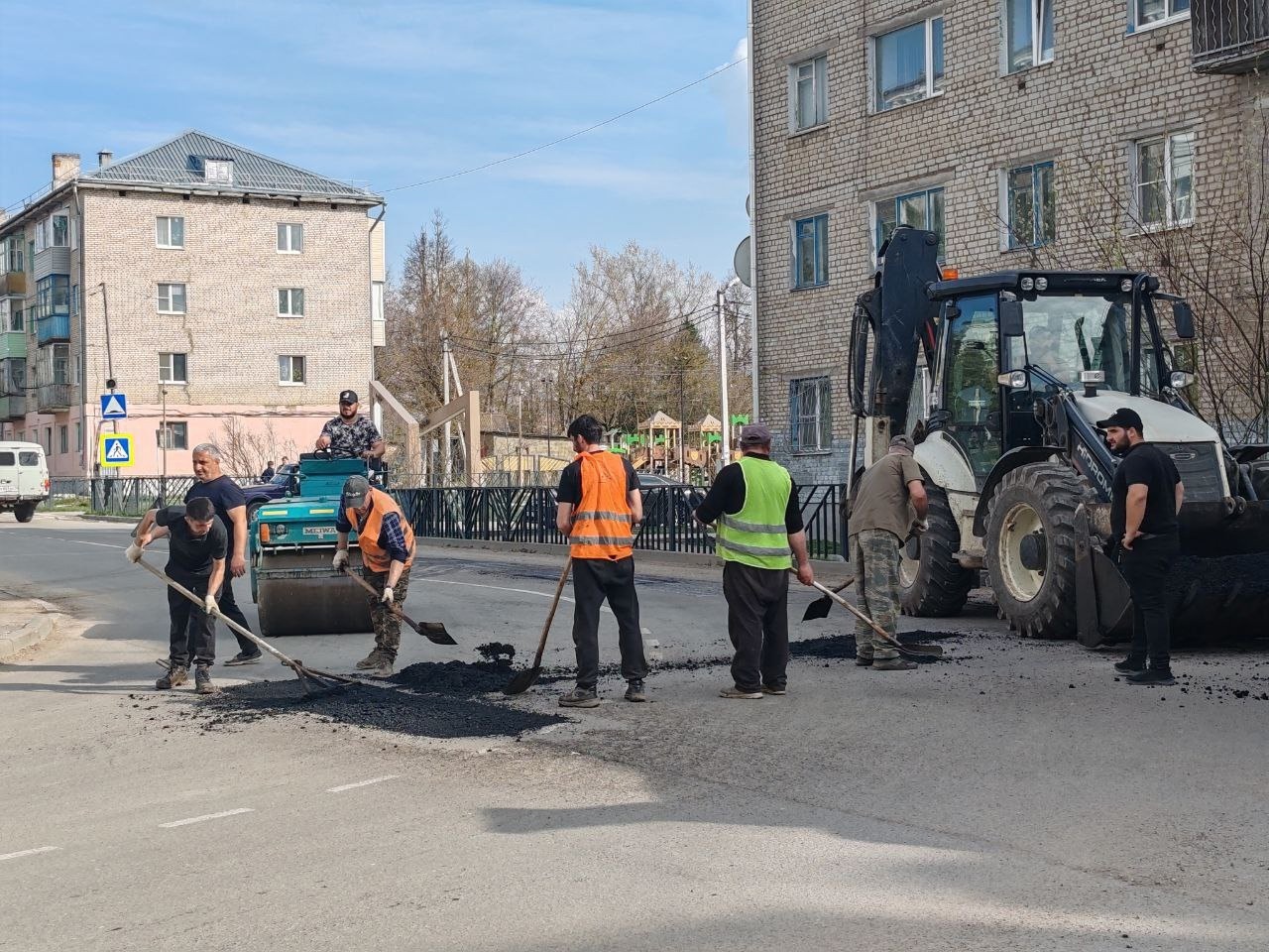 В Ясногорском районе завершен  ямочный ремонт на самых проблемных участках автомобильных дорог!.