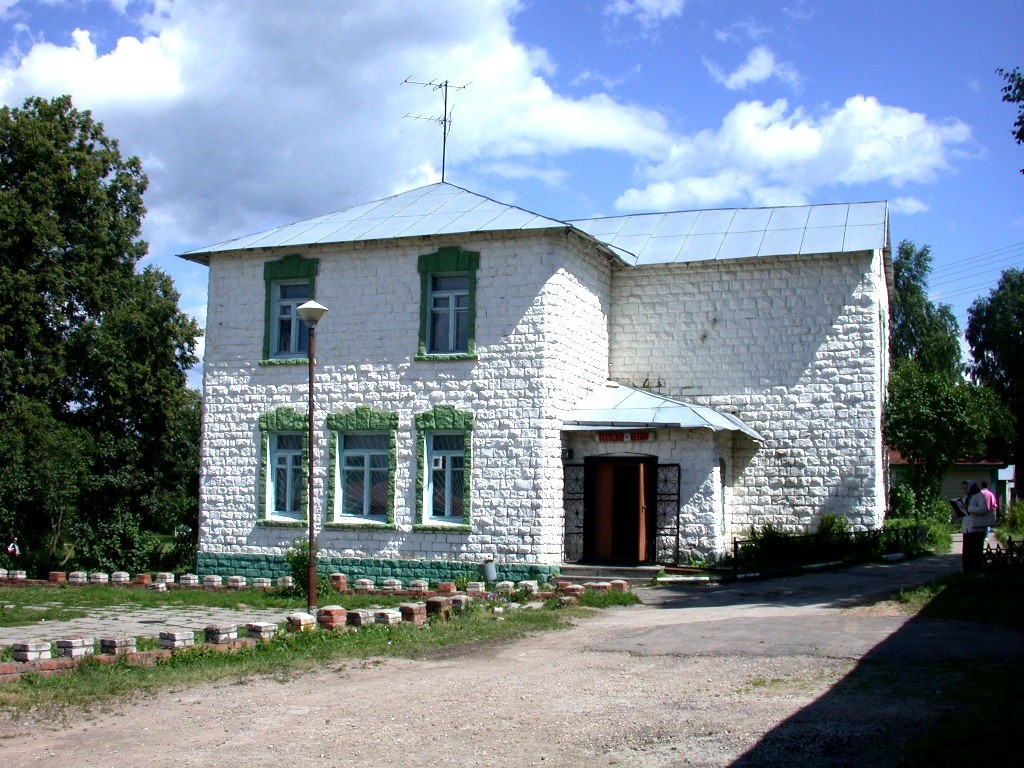 Ансамбль дачного дома в стиле модерн в деревне Хорошевка.